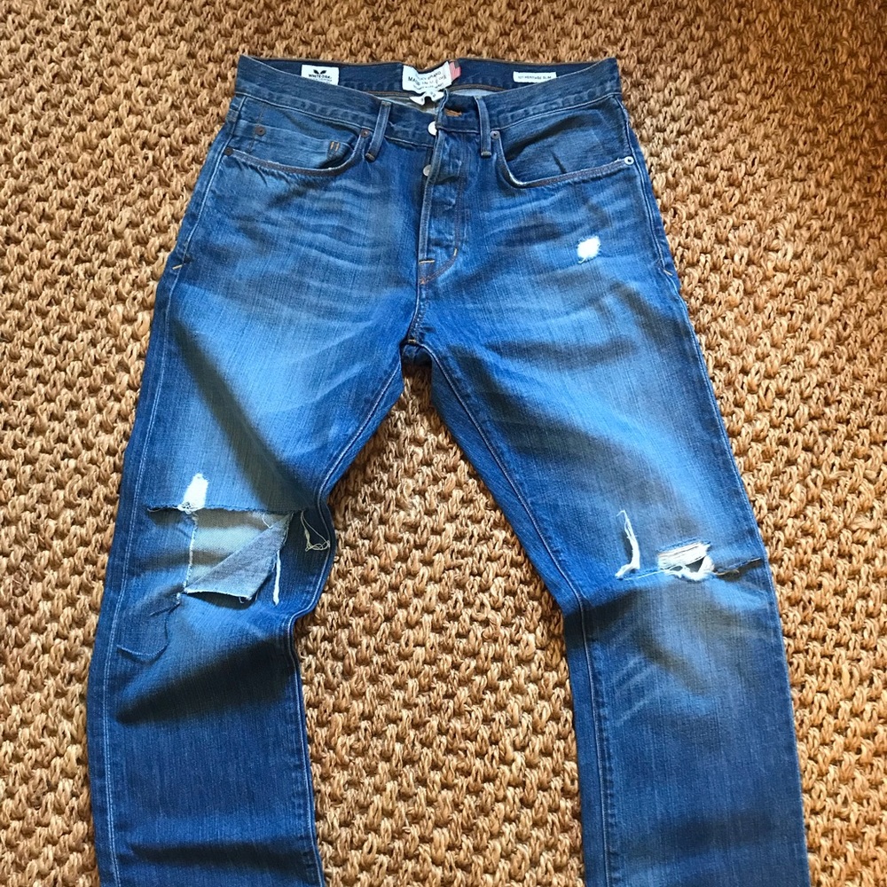 Lucky Brand jeans USA made cone denim